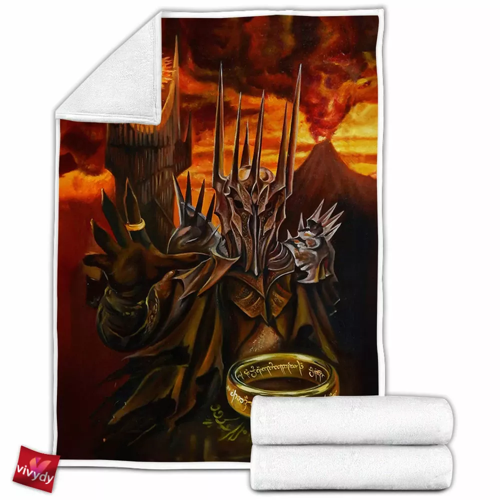 Lord Of The Rings Fleece Blanket