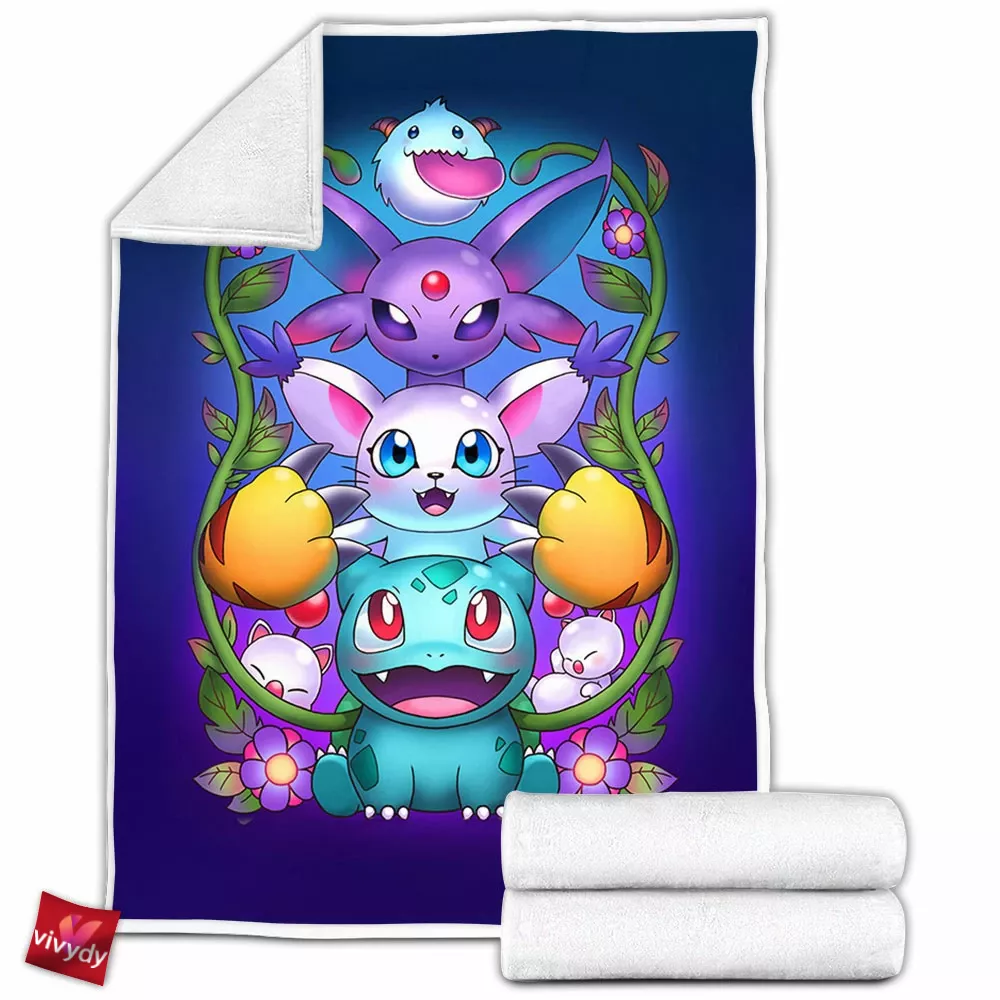 Pokemon Fleece Blanket