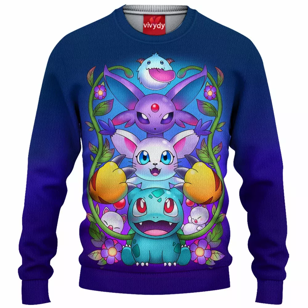 Pokemon Knitted Sweater