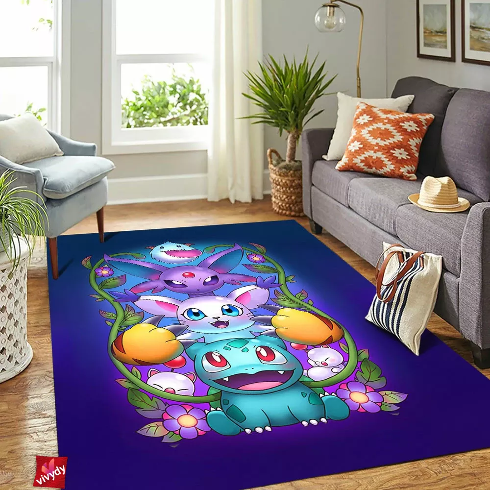 Pokemon Rectangle Rug