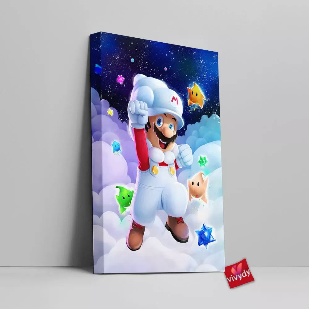 Super Mario Canvas Wall Art