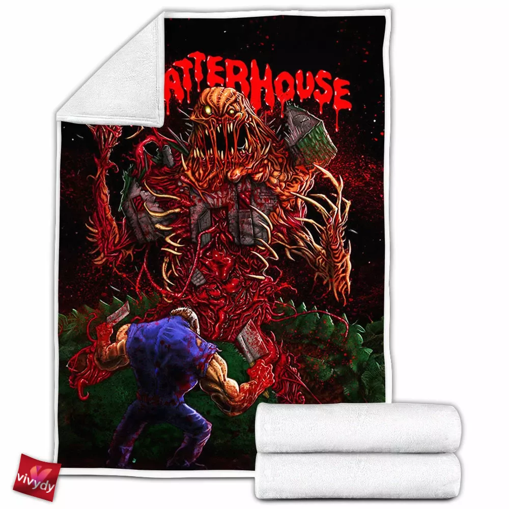 Splatterhouse Fleece Blanket