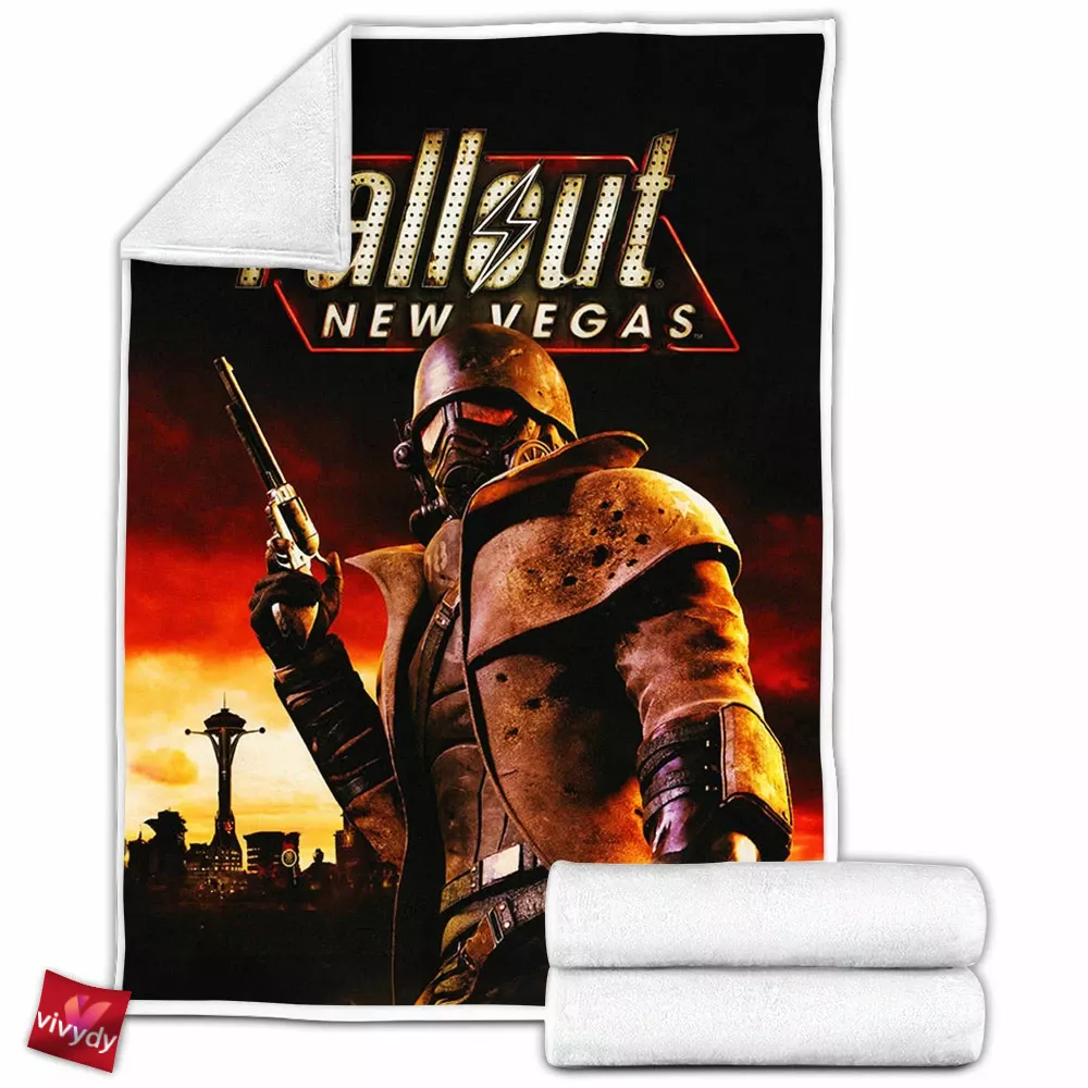 Fallout New Vegas Fleece Blanket