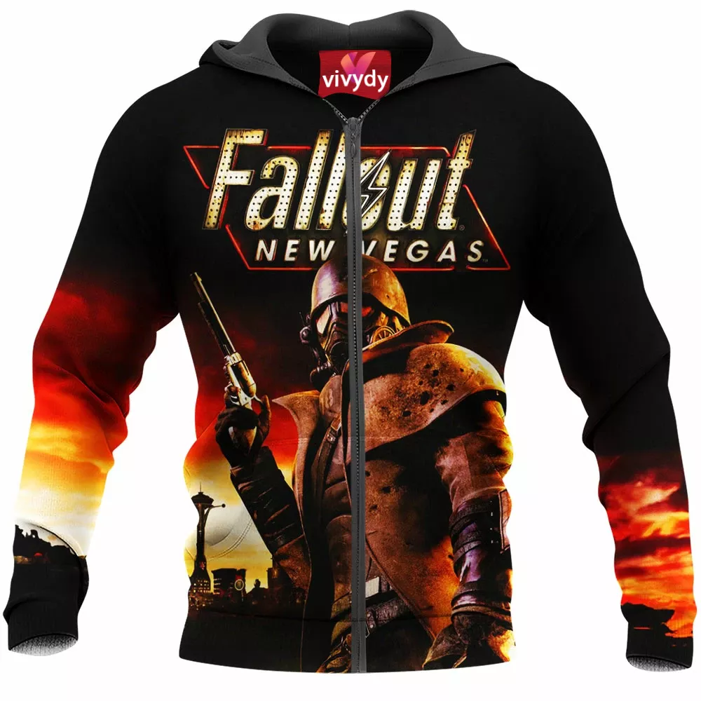 Fallout New Vegas Zip Hoodie