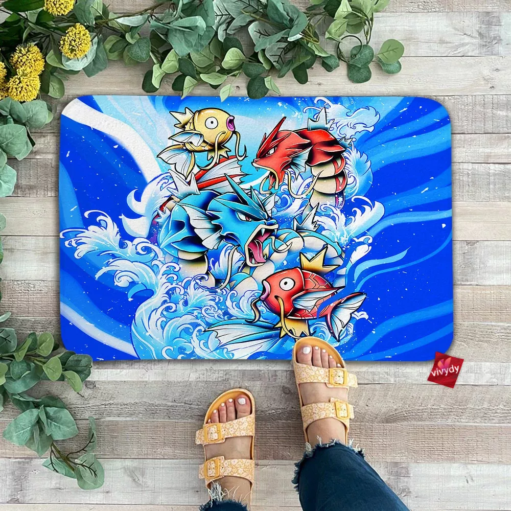 Gyrados And Magikarp Doormat