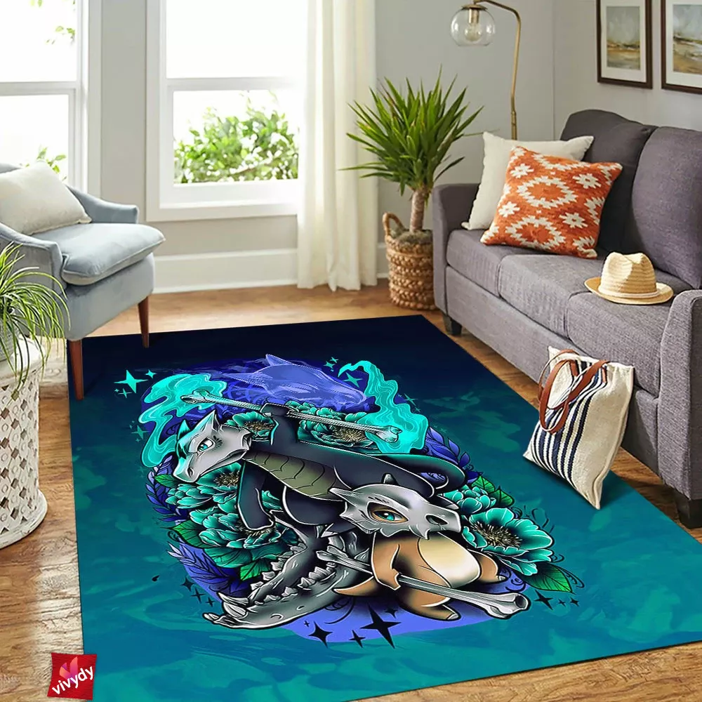 Marowak Cubone Rectangle Rug