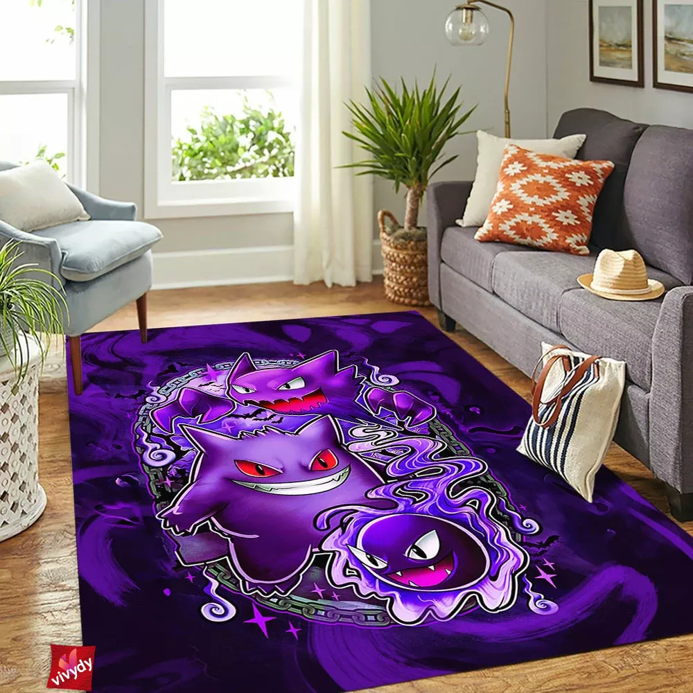 Gengar Rectangle Rug