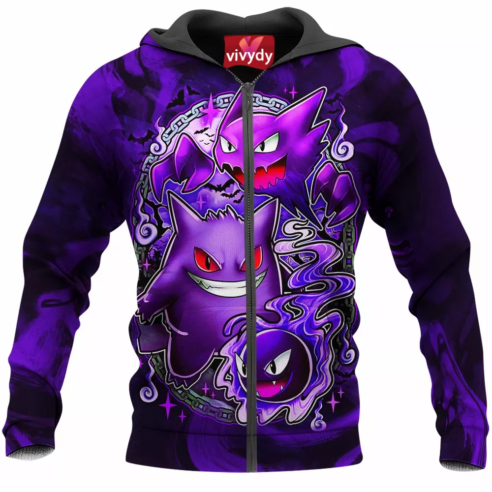 Gengar Zip Hoodie