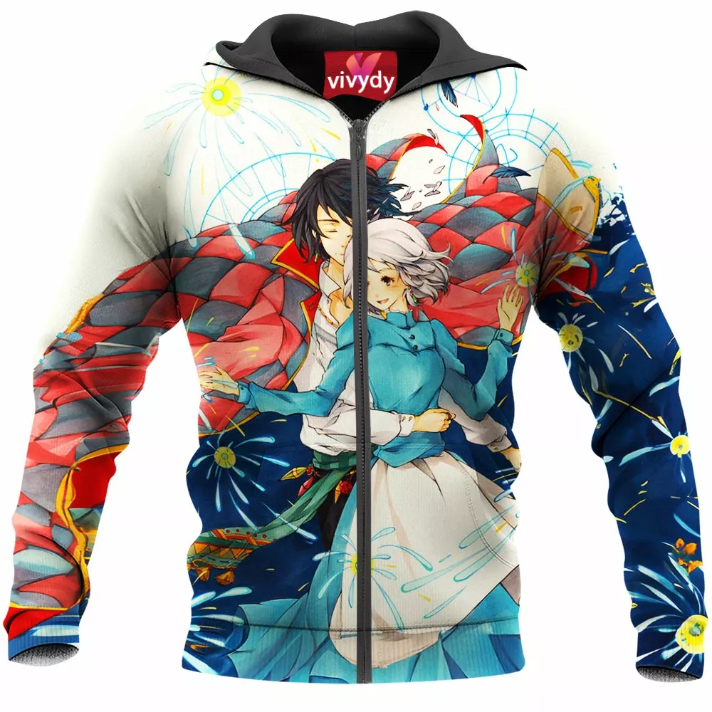 Howl’s Moving Castle Zip Hoodie