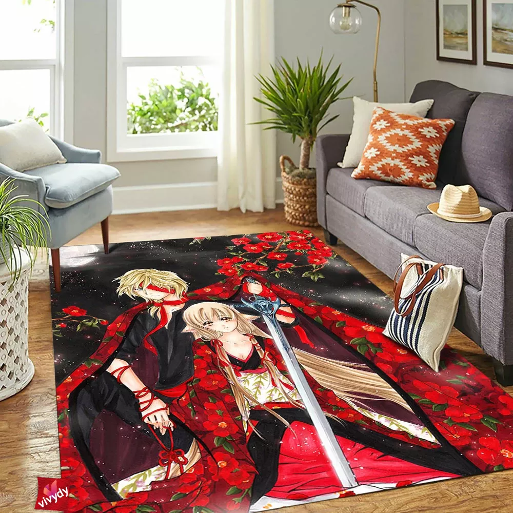 Love Anime Rectangle Rug