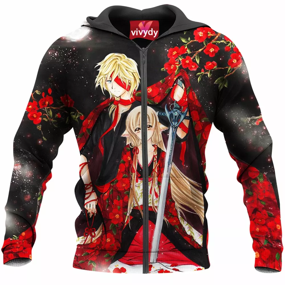 Love Anime Zip Hoodie