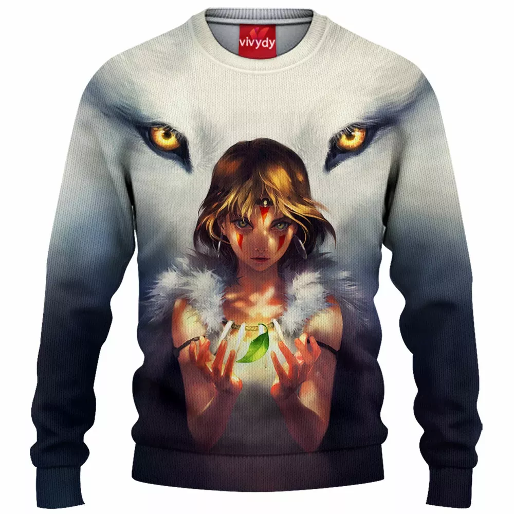 Princess Mononoke Knitted Sweater