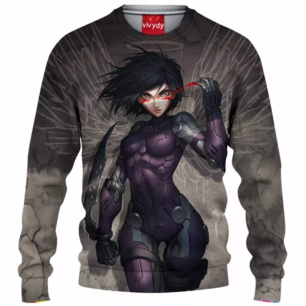 Alita Battle Angel Knitted Sweater