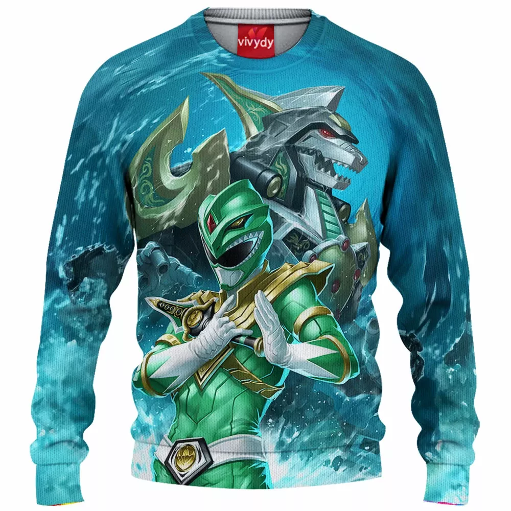 Green Ranger Knitted Sweater