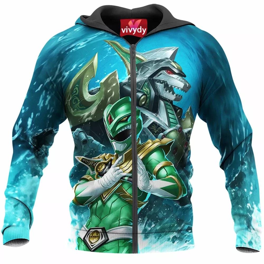 Green Ranger Zip Hoodie