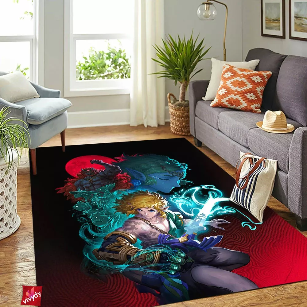 The Legend Of Zelda Rectangle Rug