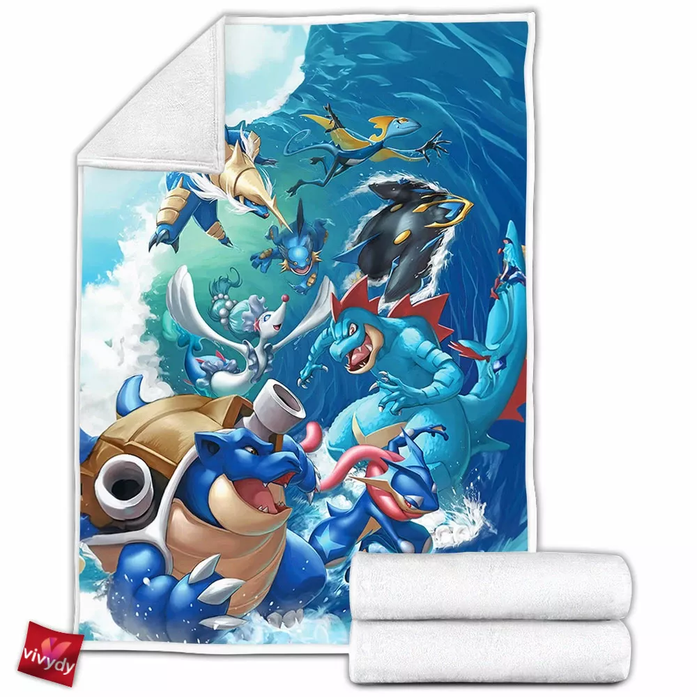 Water Starters Fleece Blanket