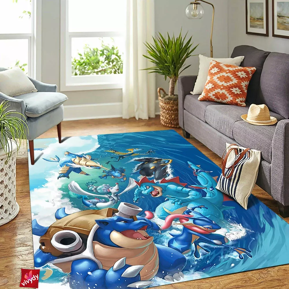 Water Starters Rectangle Rug