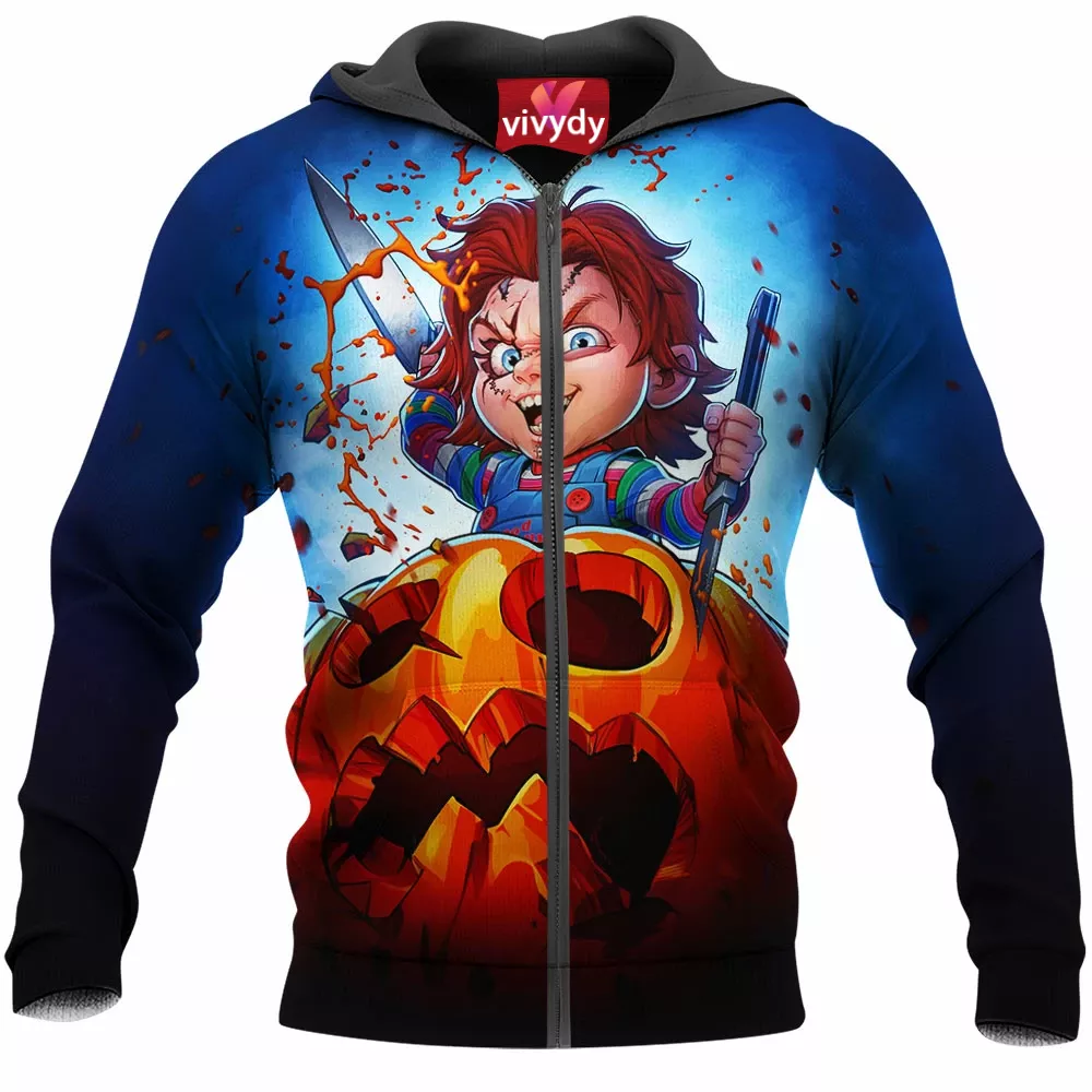 Child’s Play Chucky Zip Hoodie