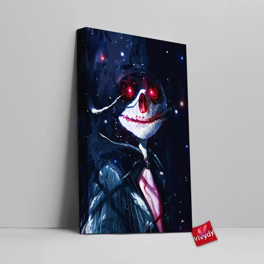 Jack Skellington Canvas Wall Art