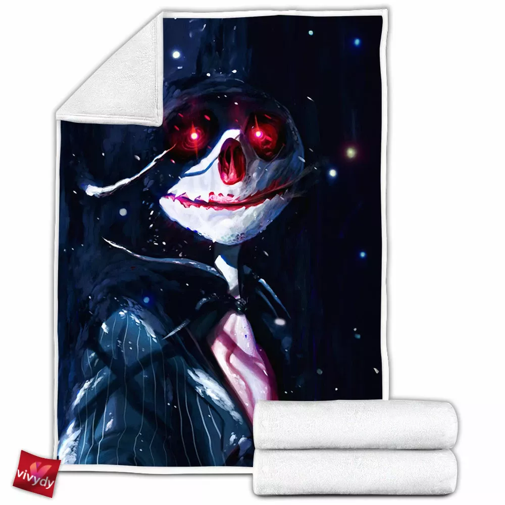 Jack Skellington Fleece Blanket