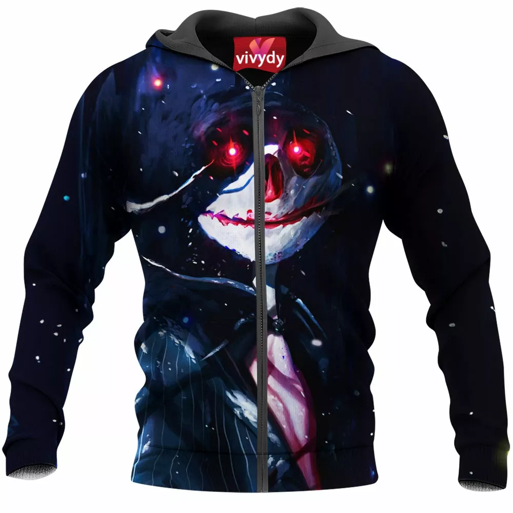 Jack Skellington Zip Hoodie