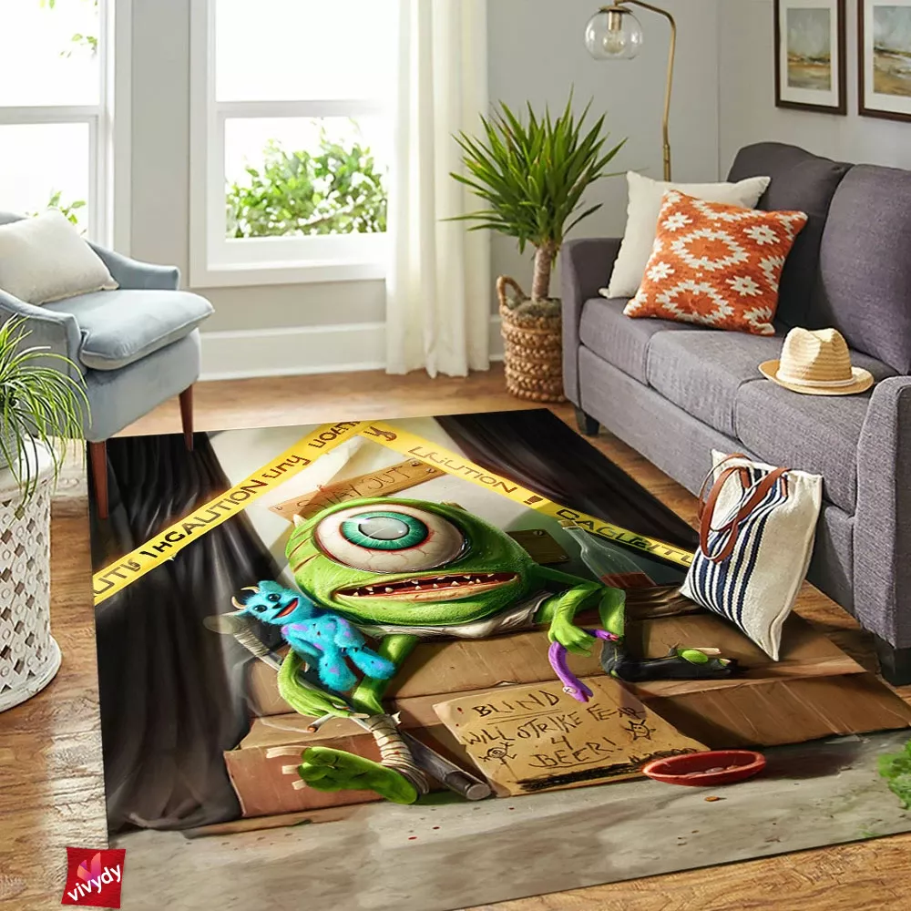 Mike Wazowski Rectangle Rug