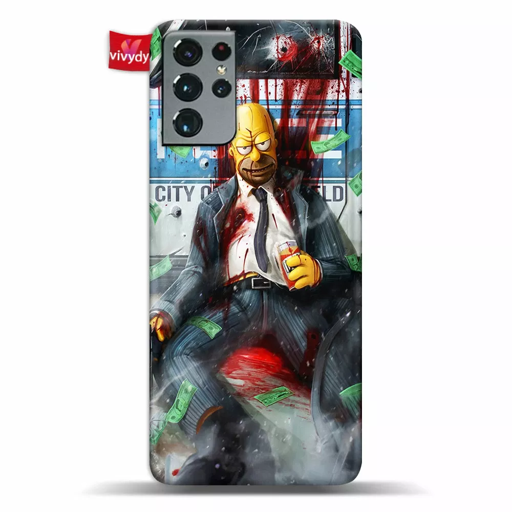 Homer Simpson Phone Case Samsung