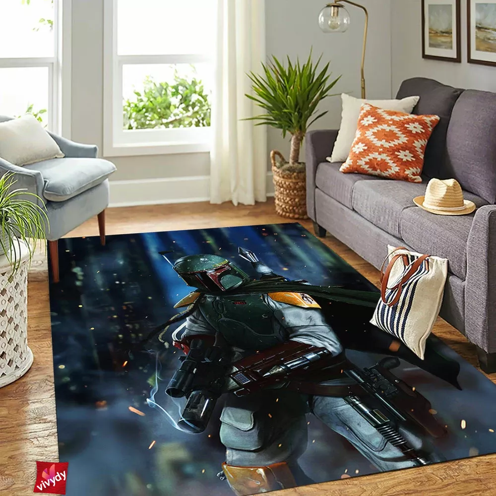 Boba Fett Rectangle Rug