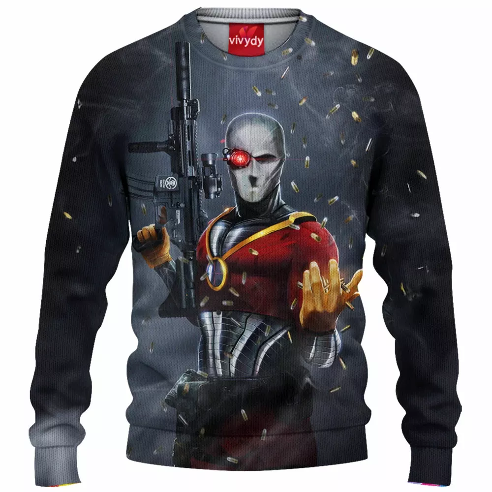 Comic Deadshot Knitted Sweater