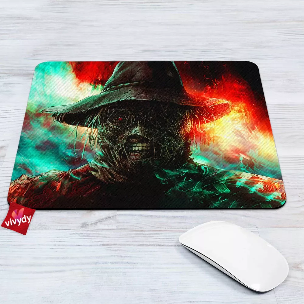 Comic Scarecrow Mouse Pad