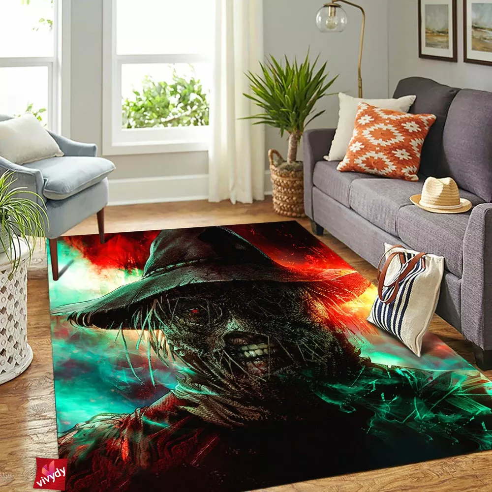 Comic Scarecrow Rectangle Rug