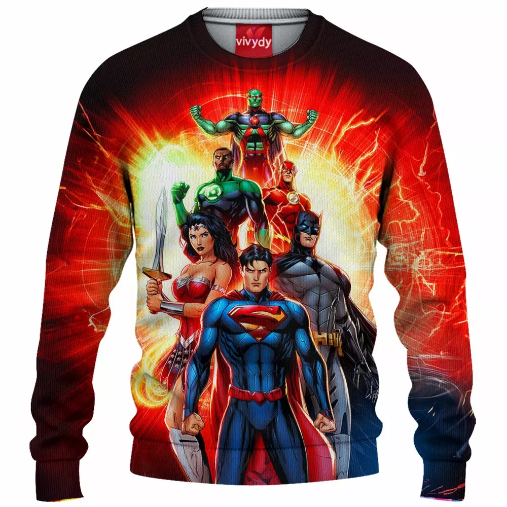 Justice League Knitted Sweater