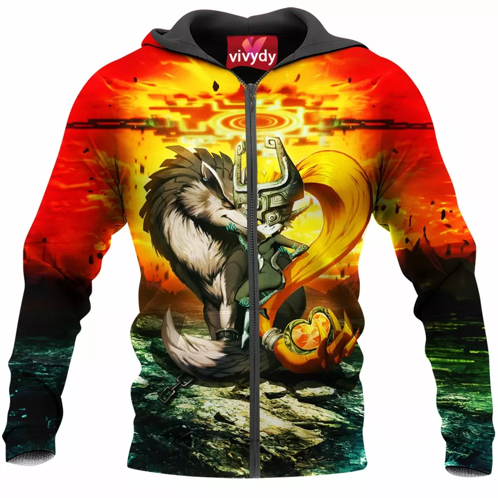 Twilight Princess Zip Hoodie