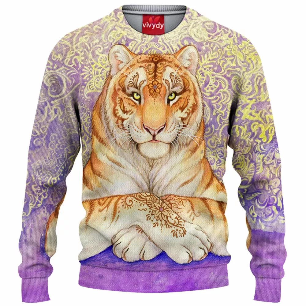 Tiger Knitted Sweater