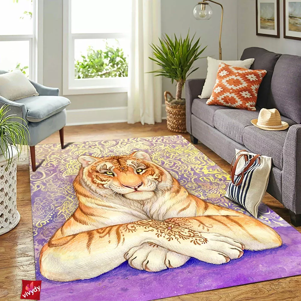 Tiger Rectangle Rug