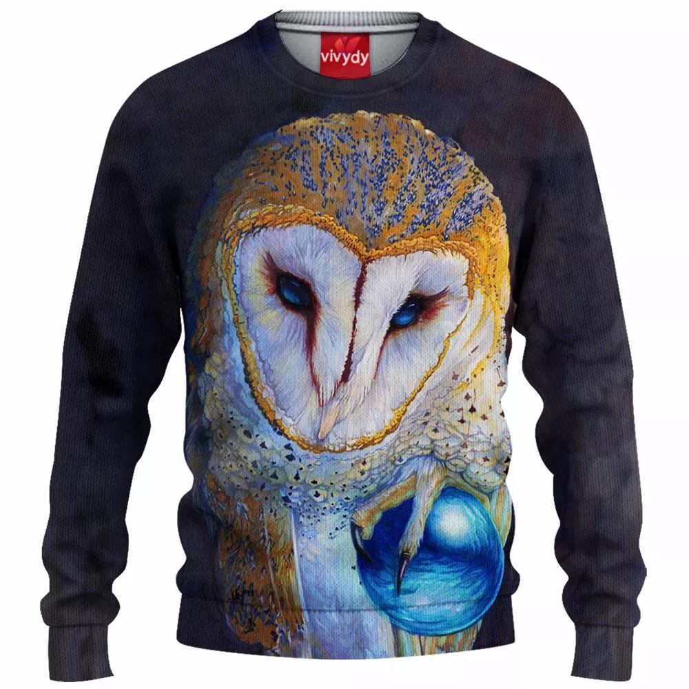 Owl Knitted Sweater