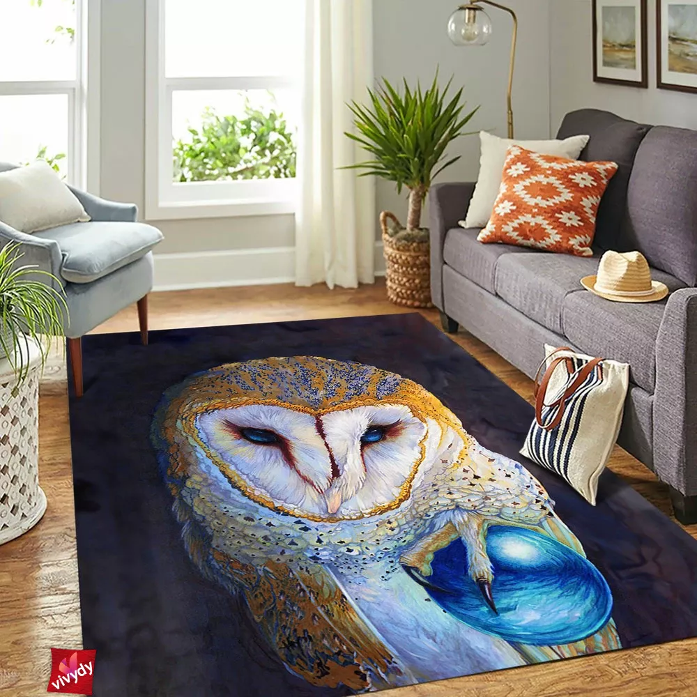 Owl Rectangle Rug