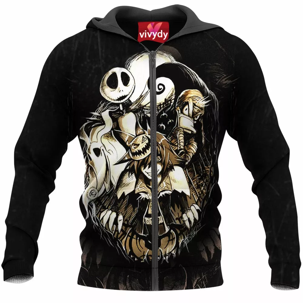 Halloween Town Zip Hoodie