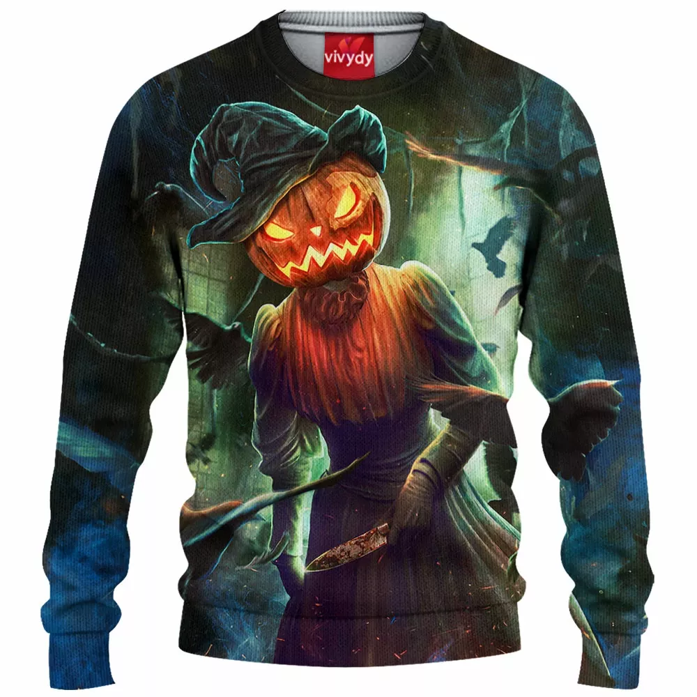 Madame Halloween Knitted Sweater