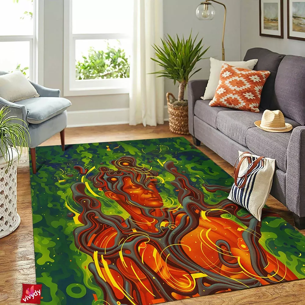 Ego Death Rectangle Rug