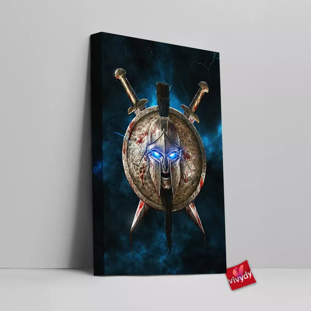 Spartan Canvas Wall Art