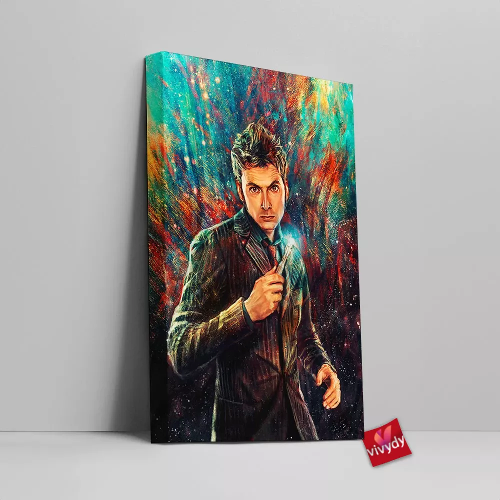 The Tenth Doctor Canvas Wall Art