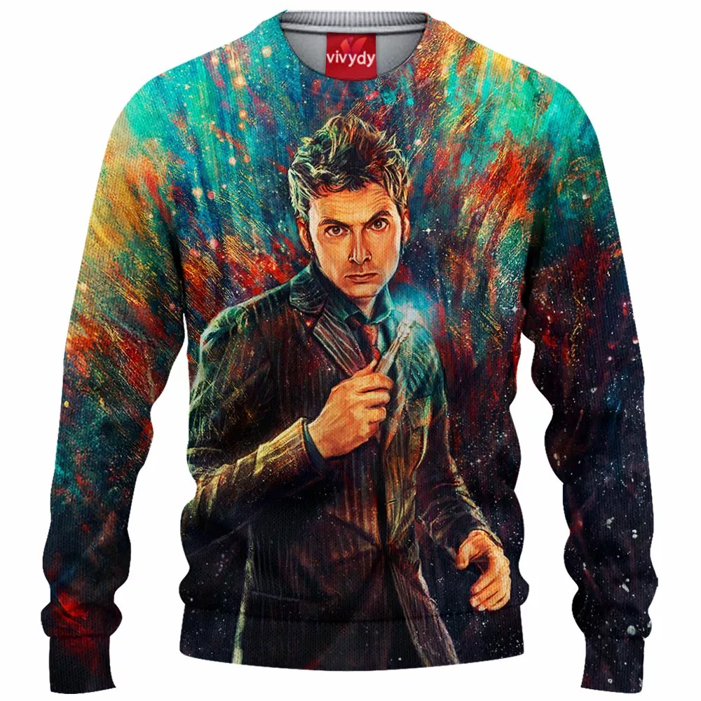 The Tenth Doctor Knitted Sweater