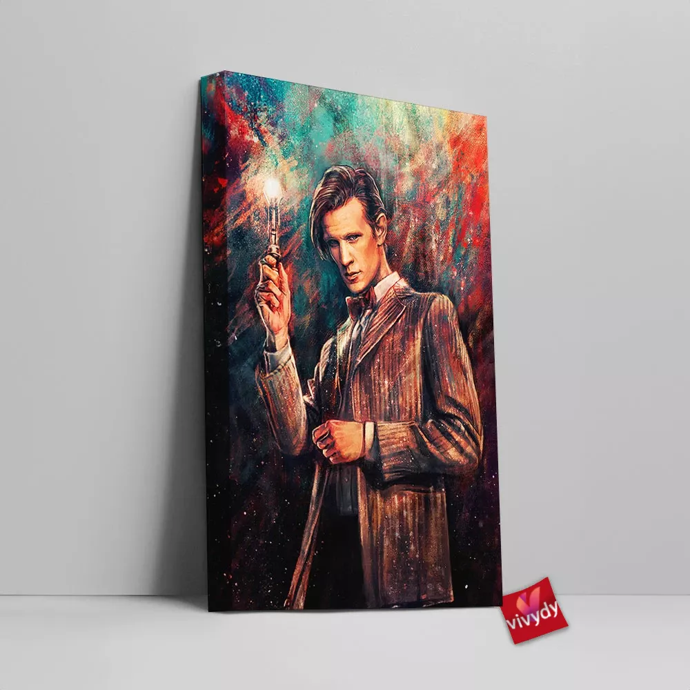 The Eleventh Doctor Canvas Wall Art