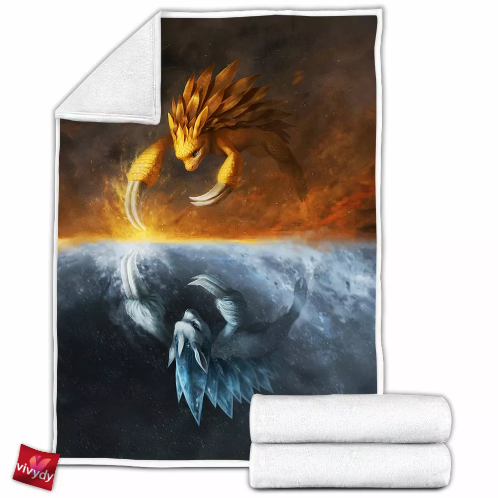 Sandslash Fleece Blanket