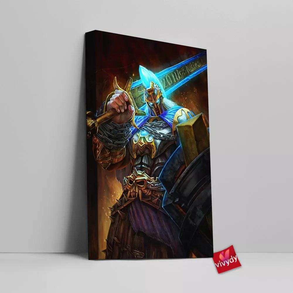 Ares Smite Canvas Wall Art