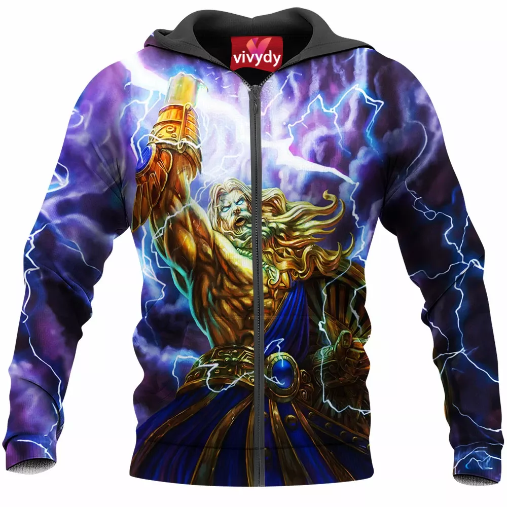 Zeus Smite Zip Hoodie