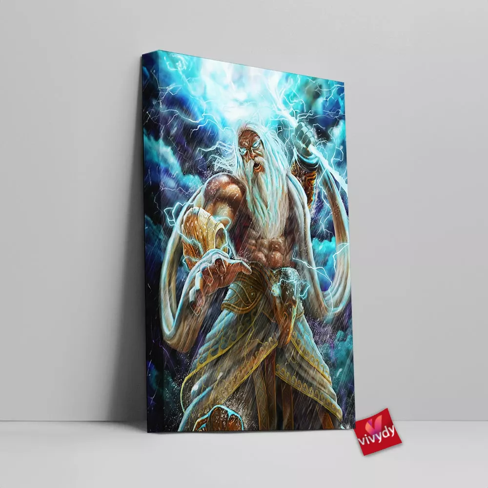 Zeus Canvas Wall Art