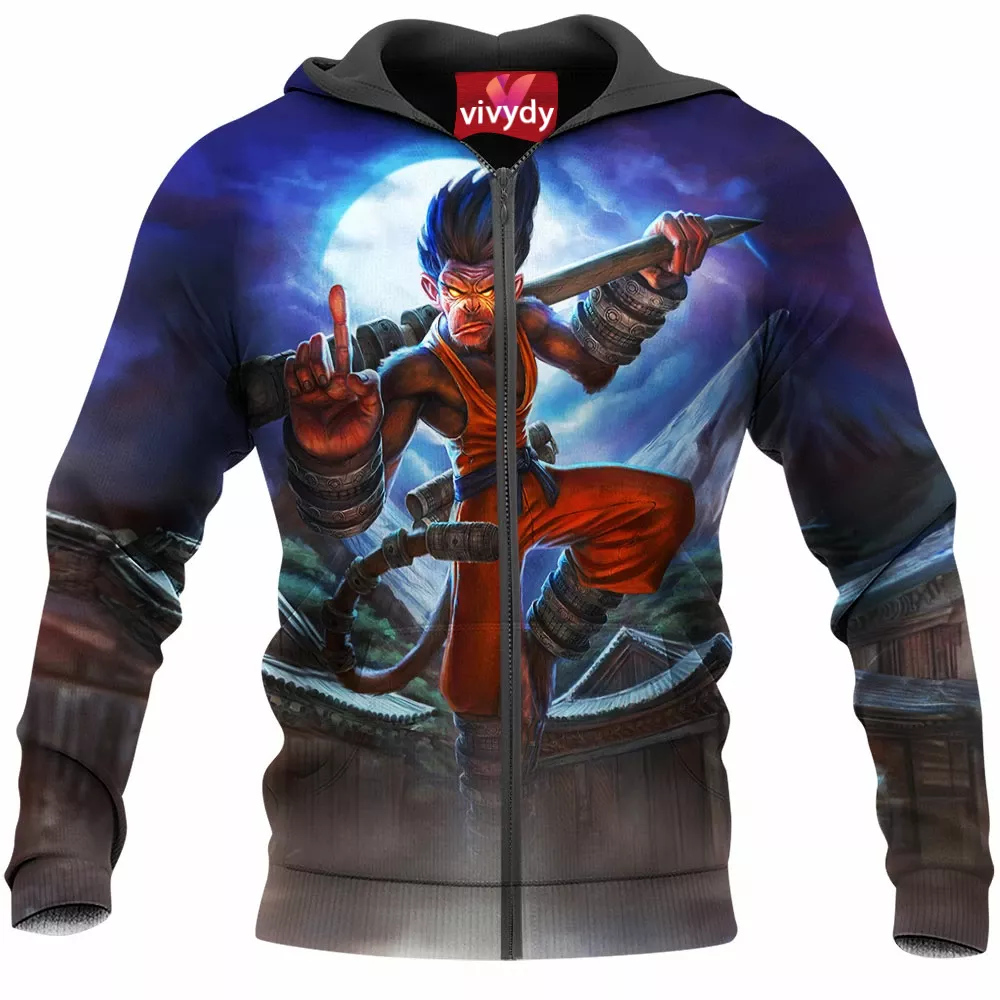 Hun Batz Smite Zip Hoodie